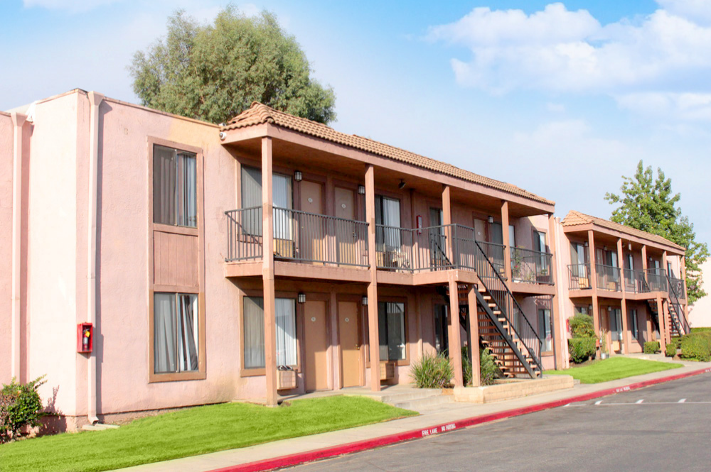 This image is the visual representation of Exteriors 13 in Laurel Palms Apartments.