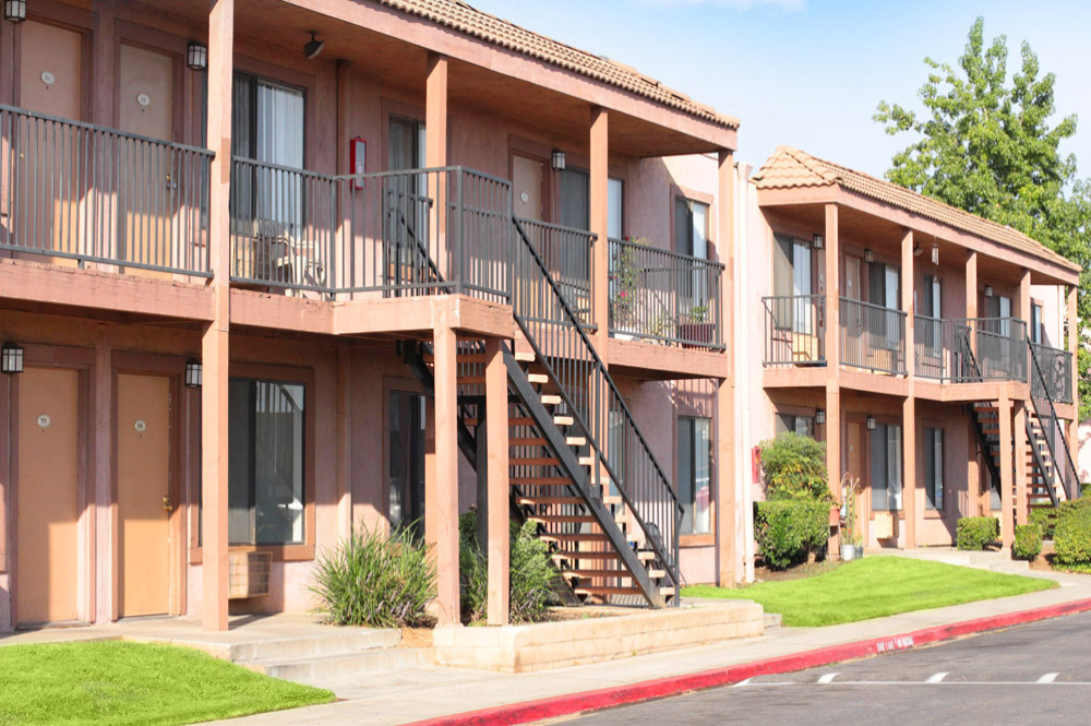 This image is the visual representation of Exteriors 11 in Laurel Palms Apartments.