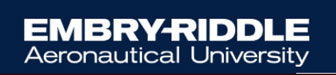 This image logo is used for Embry-Riddle Aeronautical University link button
